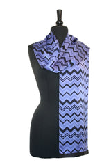 Chevron Satin Scarf