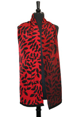Ombre Leaf Scarf