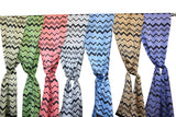 Chevron Satin Scarf