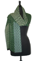 Opera Herringbone Scarf - Blush