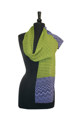 Bamboo Georgette Scarf - Lime