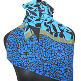 Crepe Leaf Scarf
