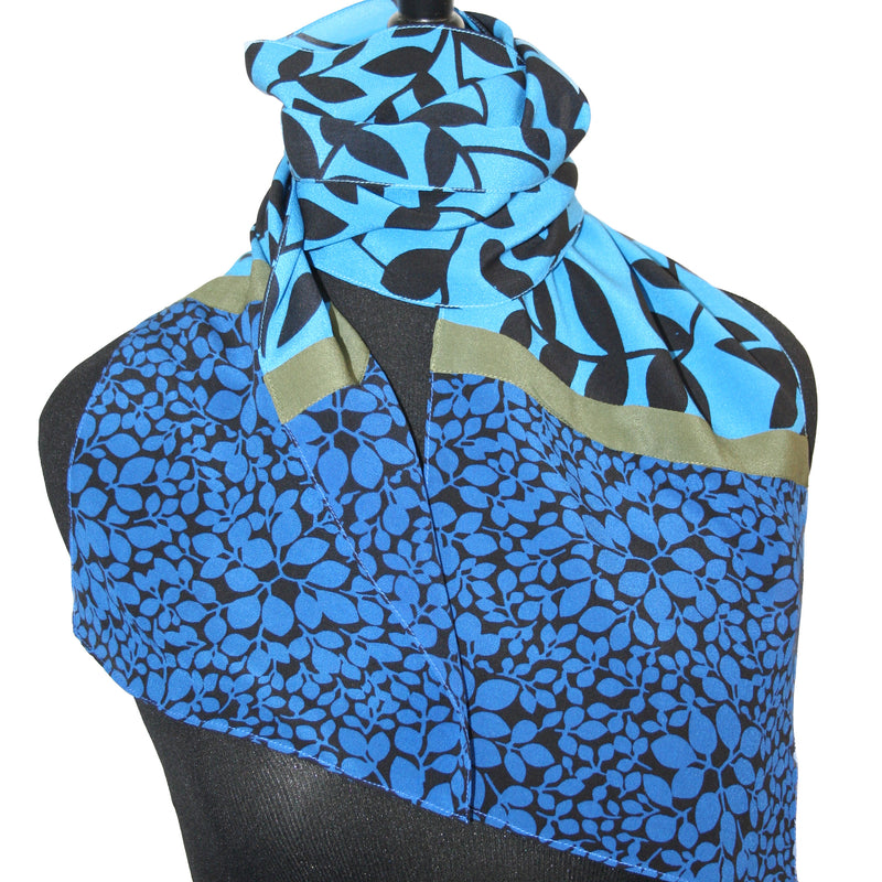 Crepe Leaf Scarf