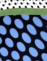 Dot Venice Scarf - Blue/White