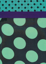 Dot Venice Scarf -Green/Peri