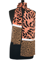 Crepe Leaf Scarf