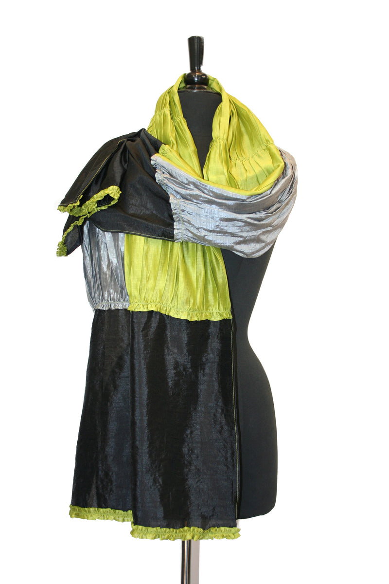 Frill Rayon Scarf