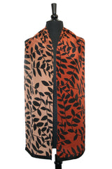 Ombre Leaf Scarf