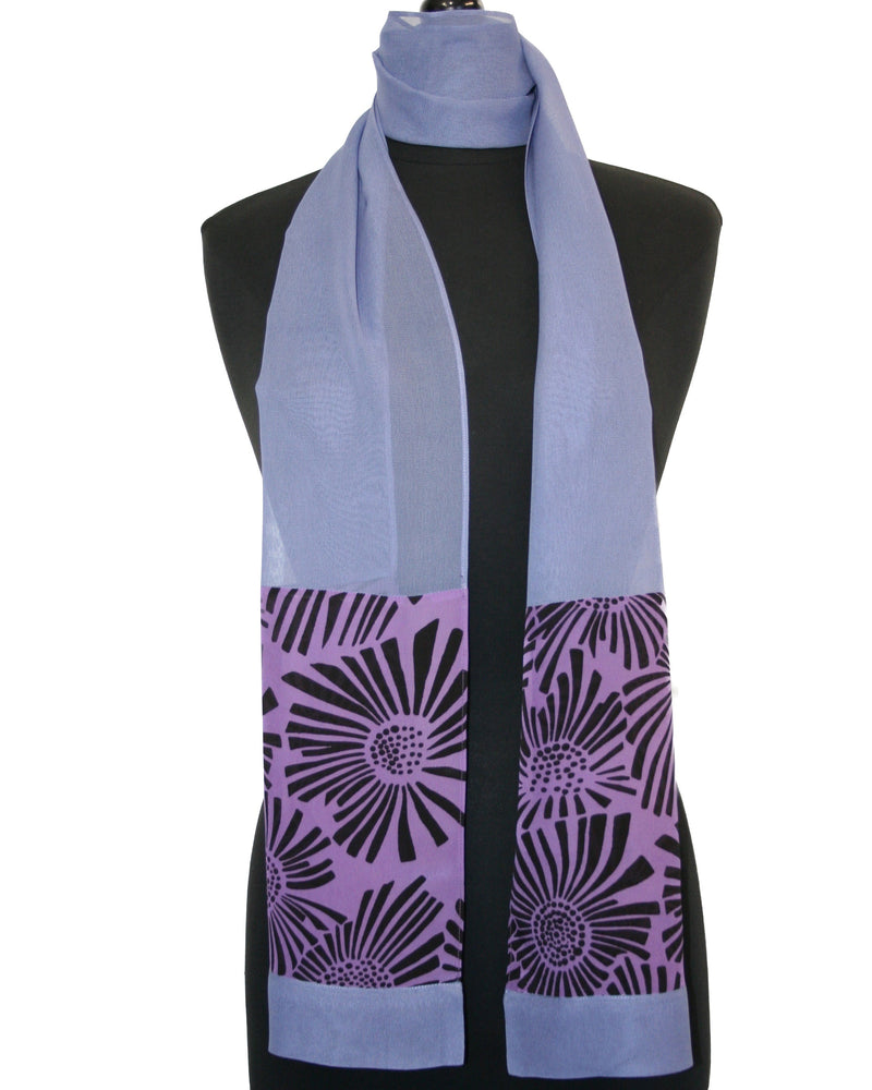 Sunflower Printed Rayon Scarf