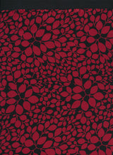 Satin Mekko Scarf - Red