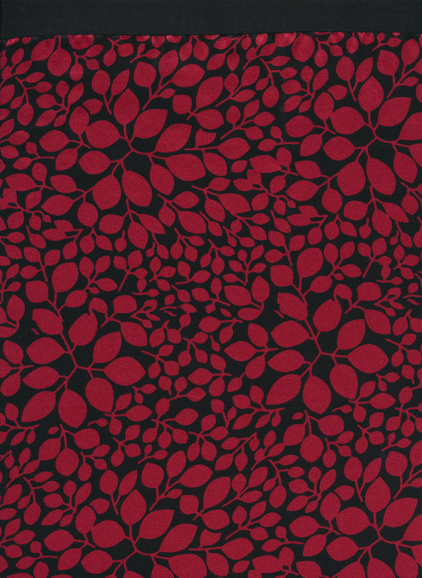 Satin Mekko Scarf - Red