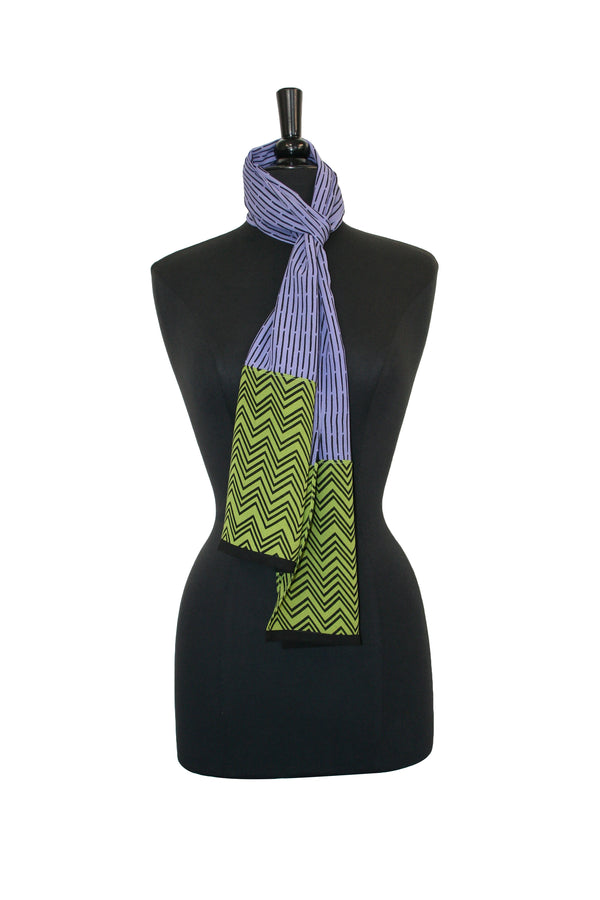 Bamboo Georgette Scarf - Lilac