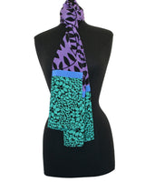 Crepe Leaf Scarf