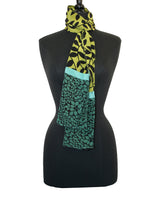 Crepe Leaf Scarf