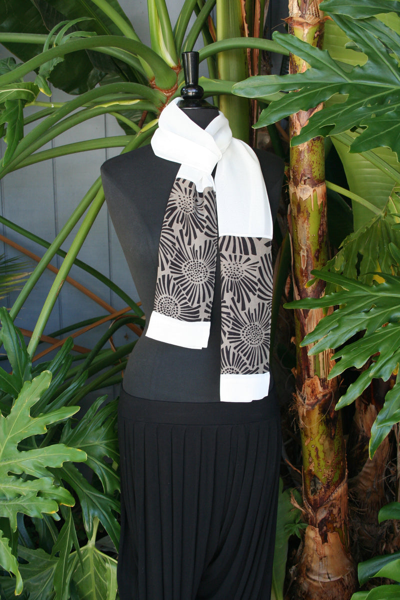 Sunflower Printed Rayon Scarf
