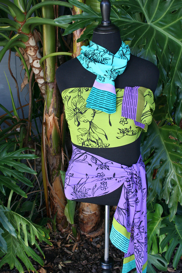 Orchid Garden Scarf