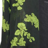 Short Kimono Shrug - Lime Flower