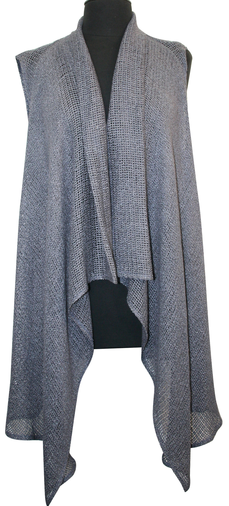 Mesh Boucle Vest Jacket