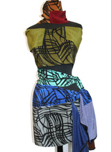 Swirl Crepe Scarf