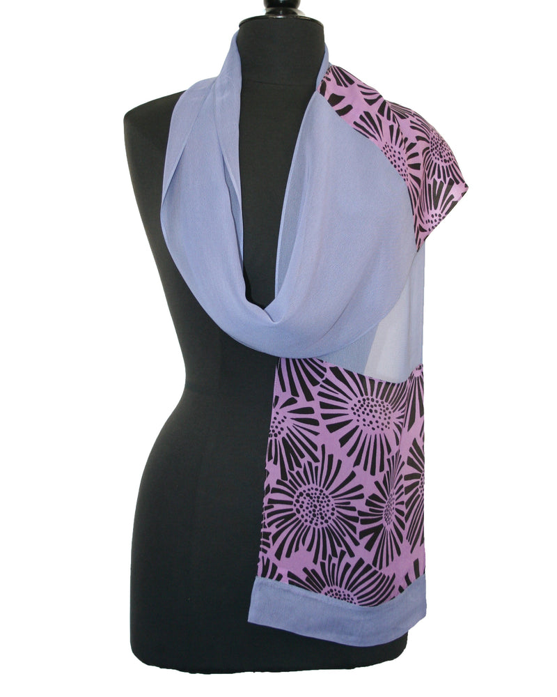 Sunflower Printed Rayon Scarf