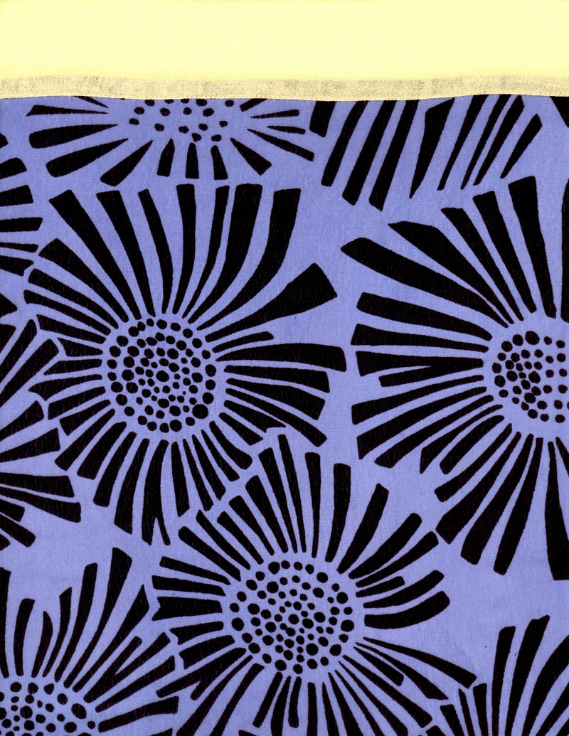 Sunflower Printed Rayon Scarf