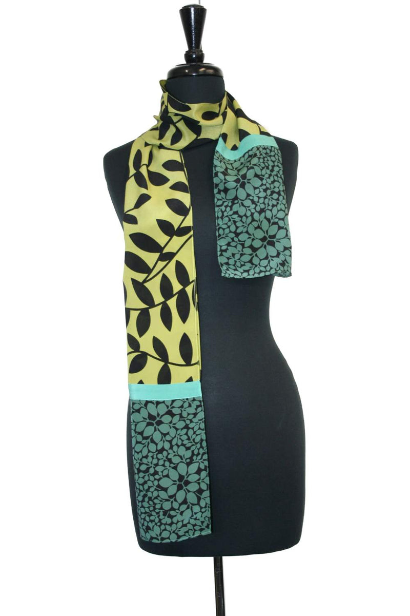 Crepe Leaf Scarf