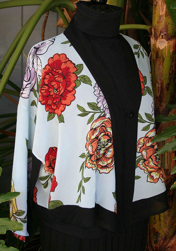 Short Kimono Shrug - Gardenia
