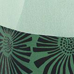 Sunflower Printed Rayon Scarf - Green